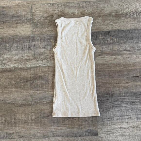 J.crew beige ribbed tank top Size XXS - Picture 4 of 4